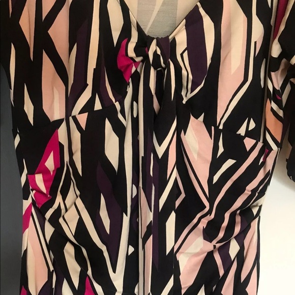 Diane Von Furstenberg New Silk Jersey Dress US 10 - Picture 3 of 5